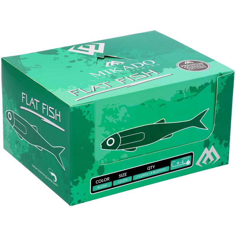 Mikado Flat Fish 7cm/Roach - 7 Stck.