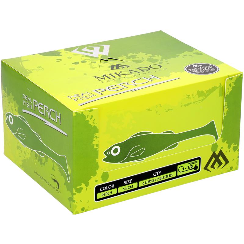 Mikado Real Fish 8cm/Ruffe - 5 Stck.