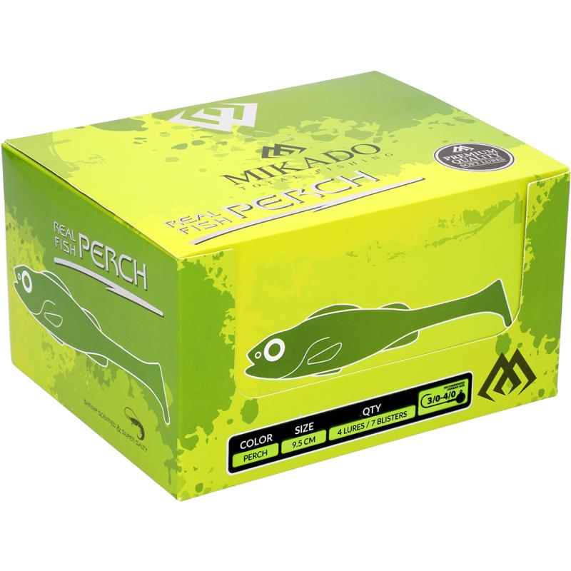 Mikado Real Fish 10cm/Olive Bleak - 4 Stck.