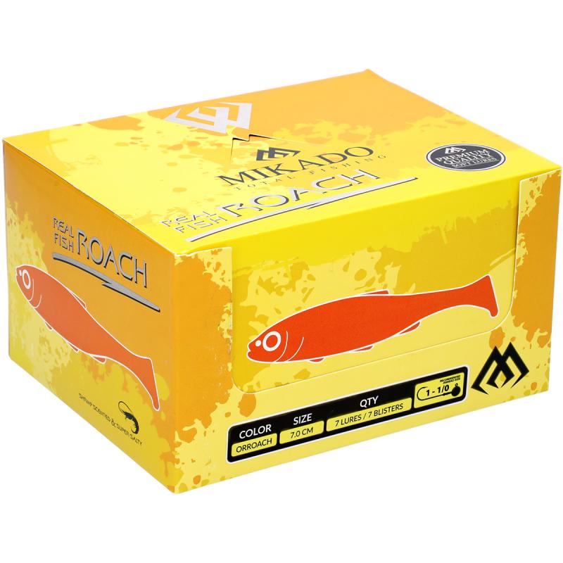 Mikado Real Fish 7cm/Roach - 7 Stck.