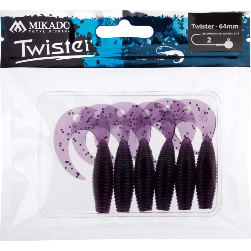 Mikado Twister 64mm/ Grape .