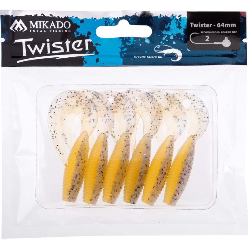 Mikado Twister 64mm/ Salty Carmel .