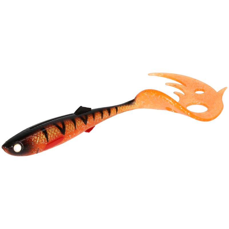 Mikado Sicario Pike Tail 14cm/Orange Perch .