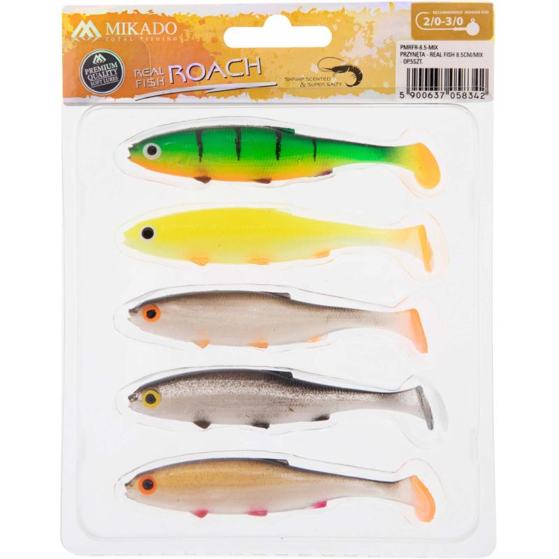 Mikado Real Fish 8.5cm/Mix .