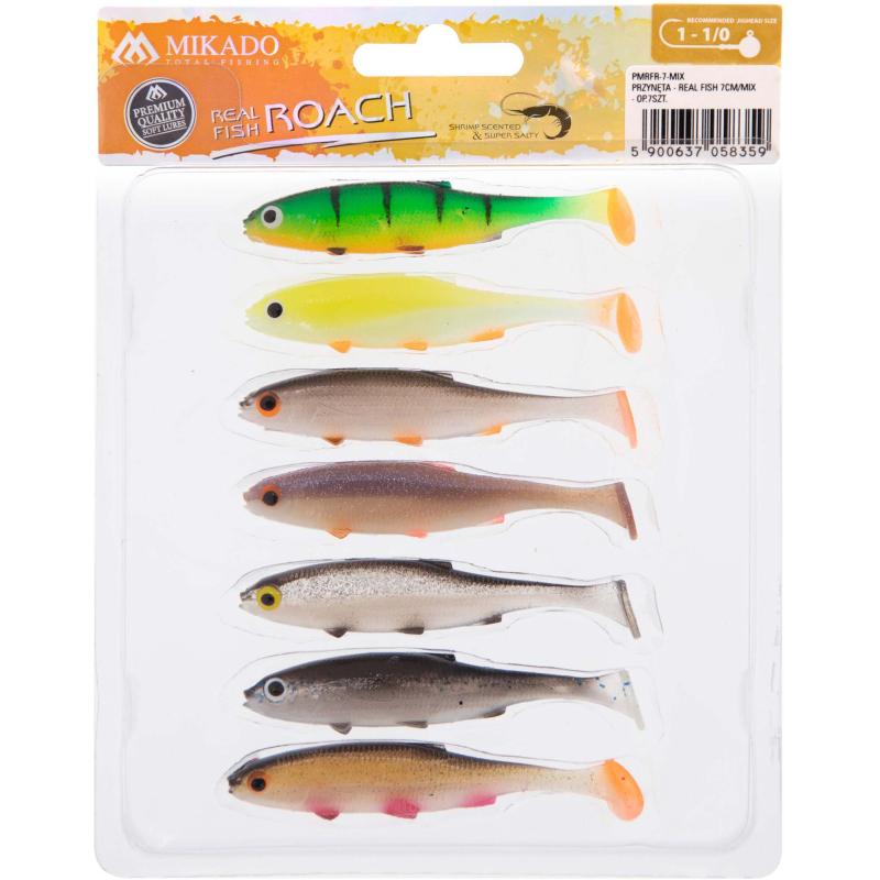 Produktbild Mikado Real Fish 7cm/Mix .