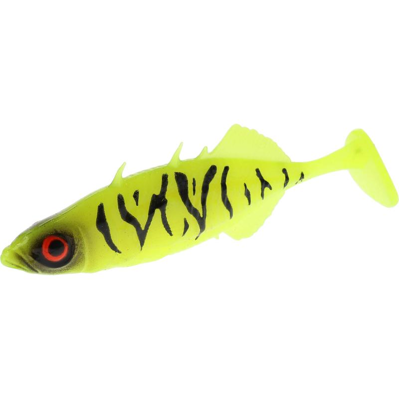 Produktbild Mikado K&ouml;der - Real Fish Stickleback 8cm / Fluo Tiger - 5 Stck.