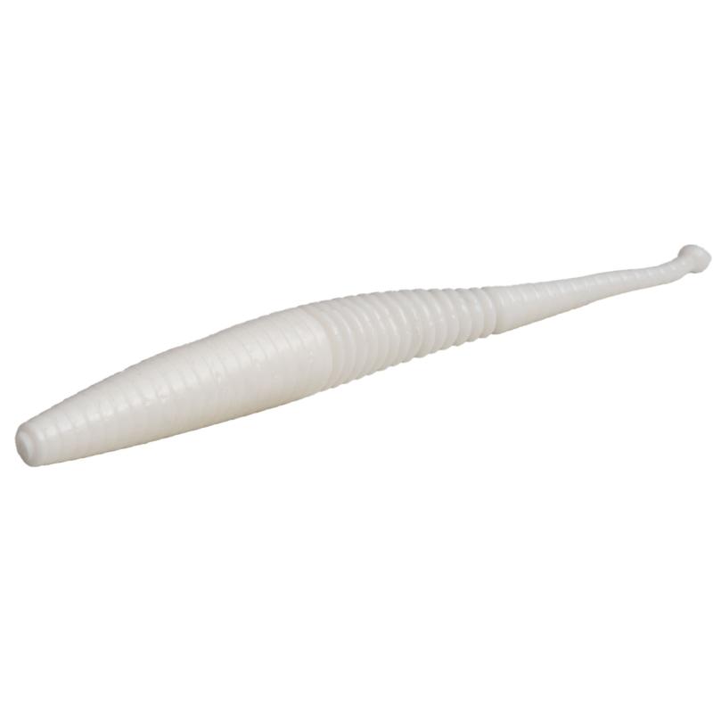 Mikado K&ouml;der M-Craft Wiggly Worm 50mm / White 10 Stck.