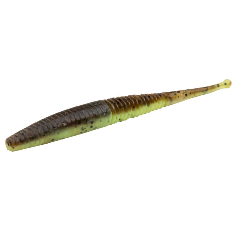 Mikado K&ouml;der M-Craft Wiggly Worm 75mm / Green Pumpkin 8 Stck.