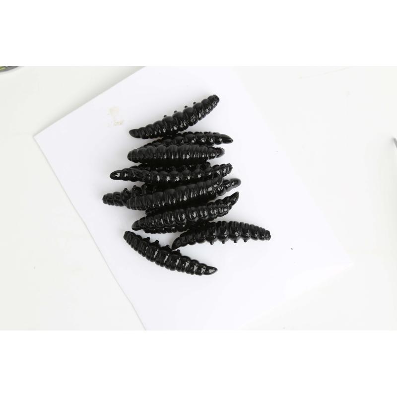 Paladin Auftriebsk&ouml;der Bienenmade Big 12 St&uuml;ck 4 cm schwarz Aroma: K&auml;se