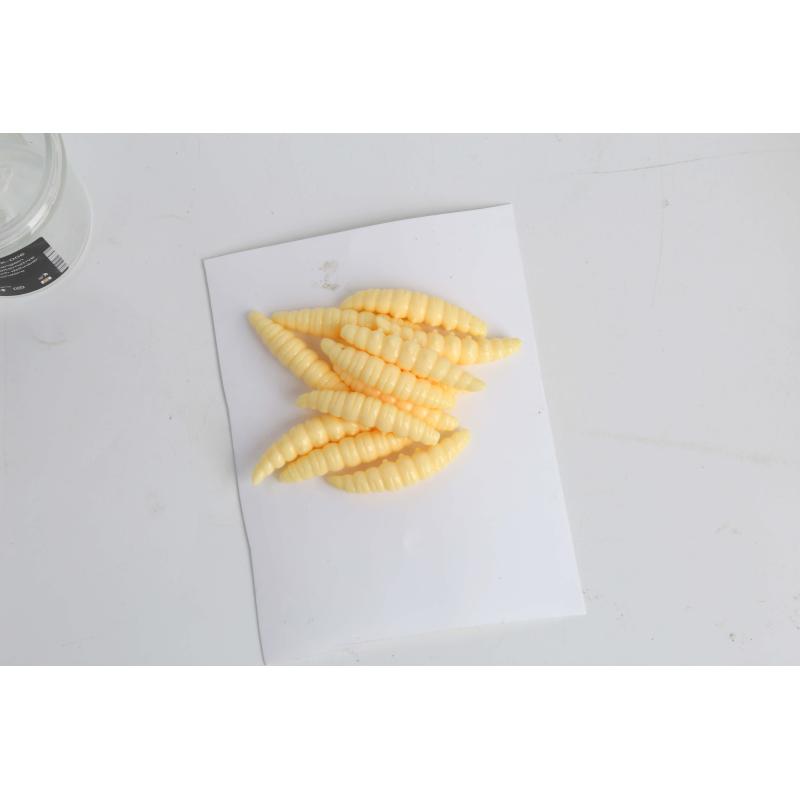 Paladin Auftriebsk&ouml;der Tauwurm 10 St&uuml;ck 6,5 cm creme Aroma: K&auml;se