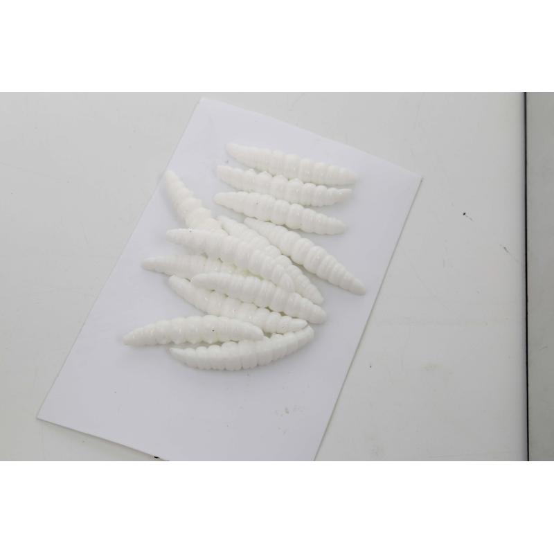 Paladin Auftriebsk&ouml;der Bienenmade 20 St&uuml;ck 2,5 cm wei&szlig; Aroma: K&auml;se