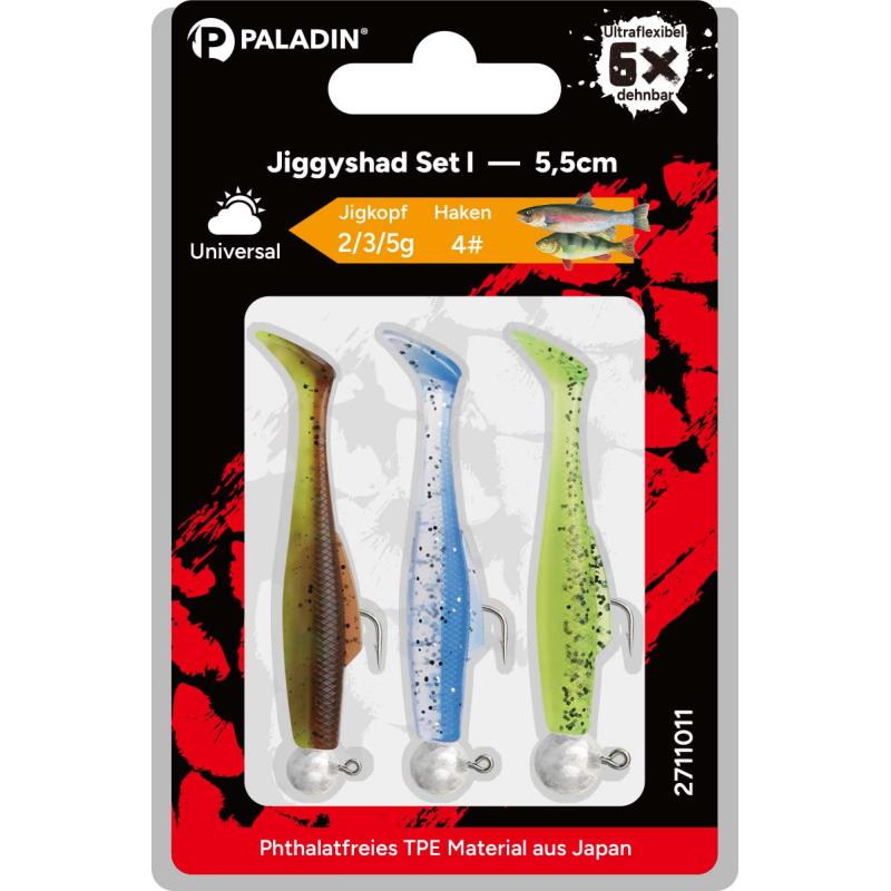 Paladin Jiggyshad Set 5,5cm I