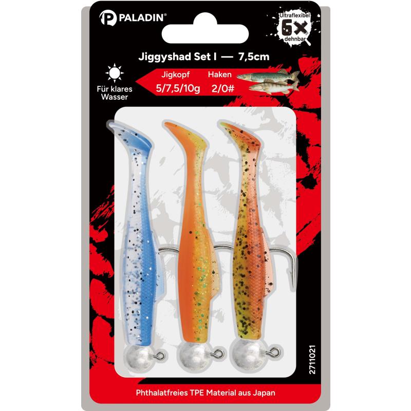 Paladin Jiggyshad Set 7,5cm I