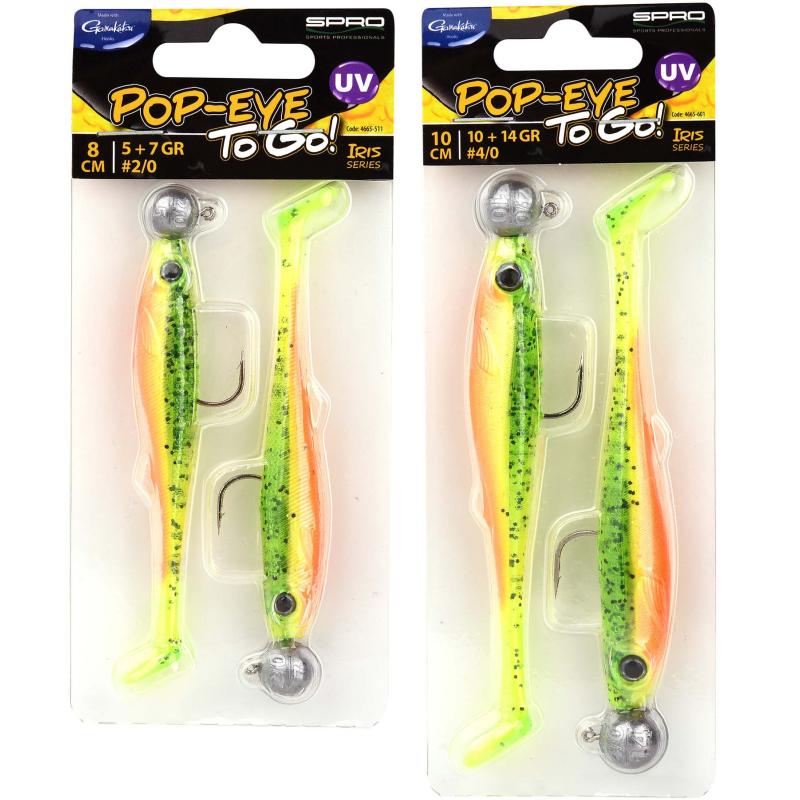 Spro Pop-Eye To Go 10cm Uv Mojito 10+14gr