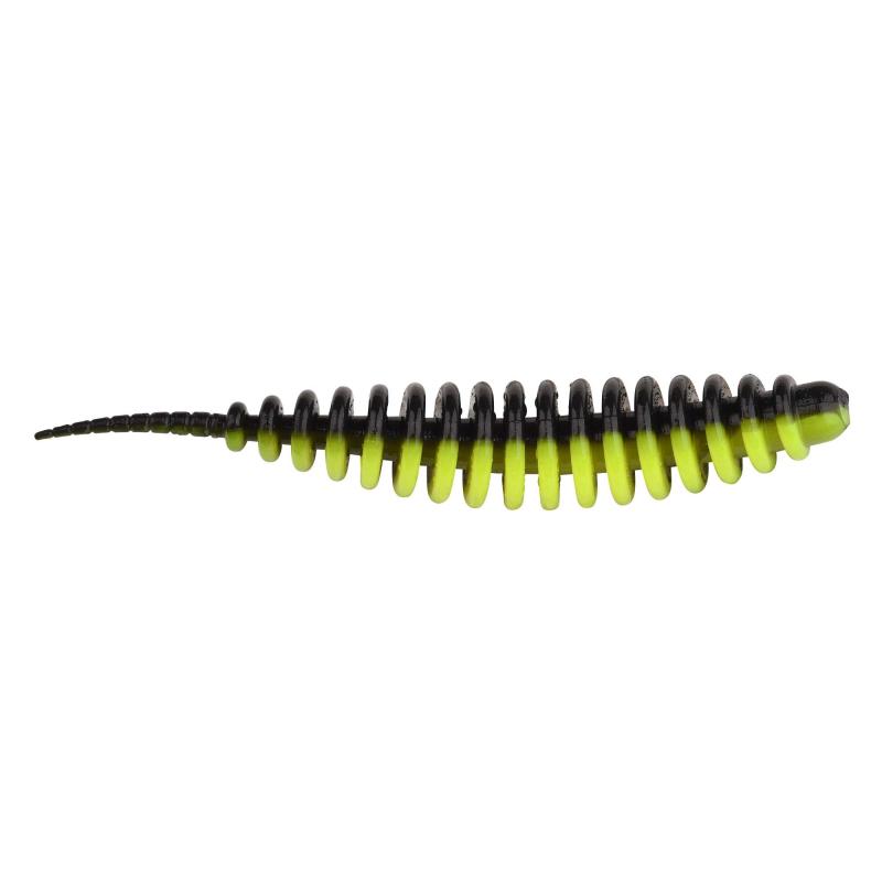 Spro Master Worm 65mm 8Pcs Black Lime
