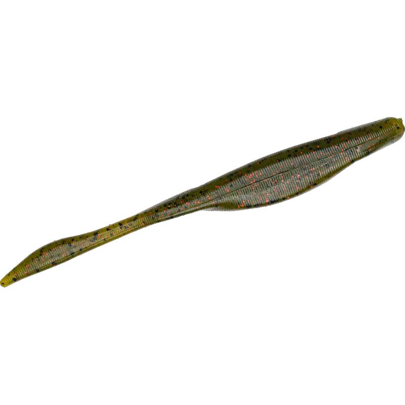 Strike King Caffeine Shad Watermelon Red & Black 12.5cm