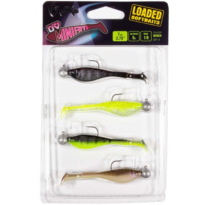 Fox Rage Mini Fry Mixed UV CP LOADED 2 7cm