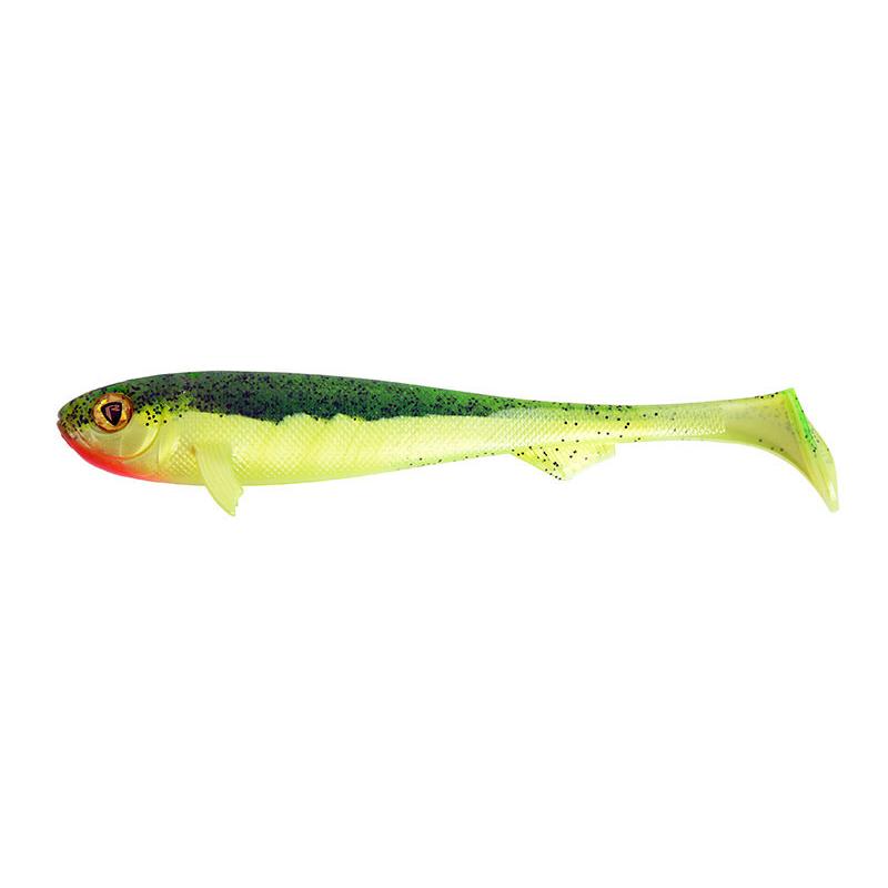 Fox Rage Super Slick Shad 28cm/11" UV Lemon Tiger x 1