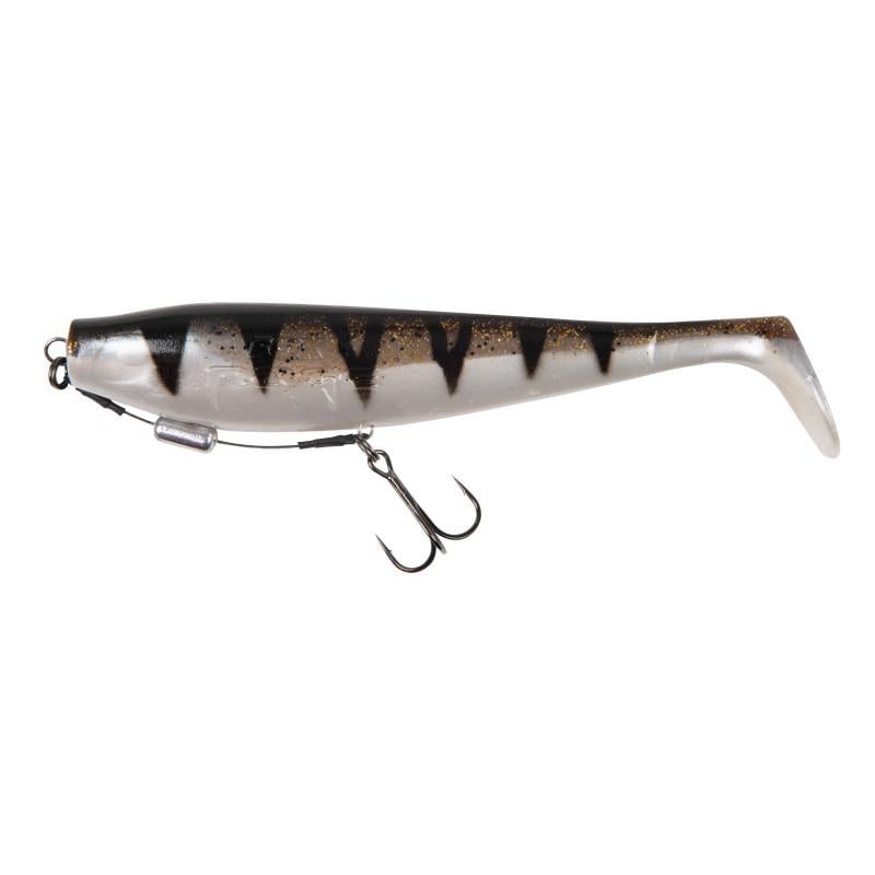 Fox Rage Zander Pro Shad 16cm / 6.3" Loaded UV Glitter Perch