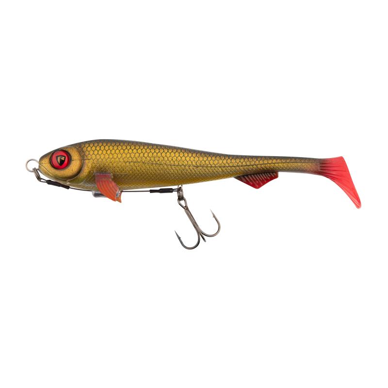 Fox Rage Super Slick Shad 18cm / 7" Loaded UV Golden Prey