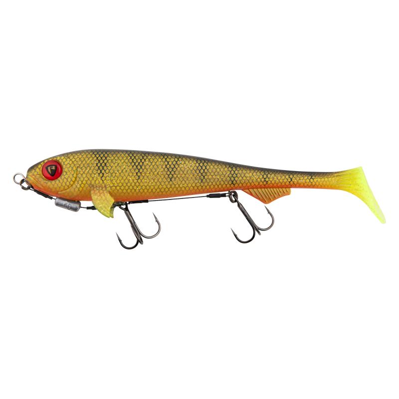 Fox Rage Super Slick Shad 23cm / 9" Loaded UV Natural Perch
