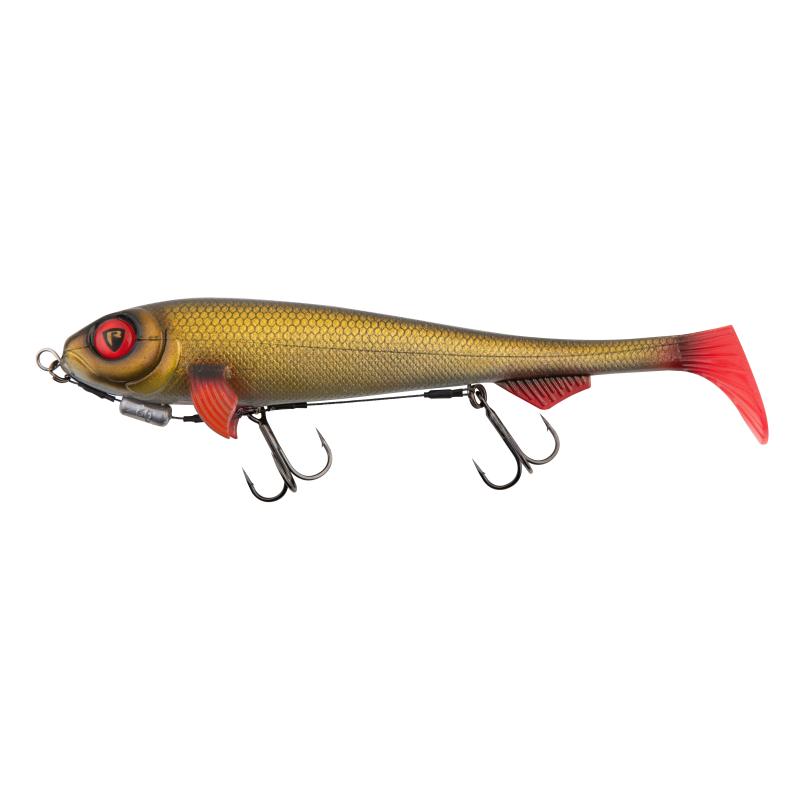 Fox Rage Super Slick Shad 23cm / 9" Loaded UV Golden Prey