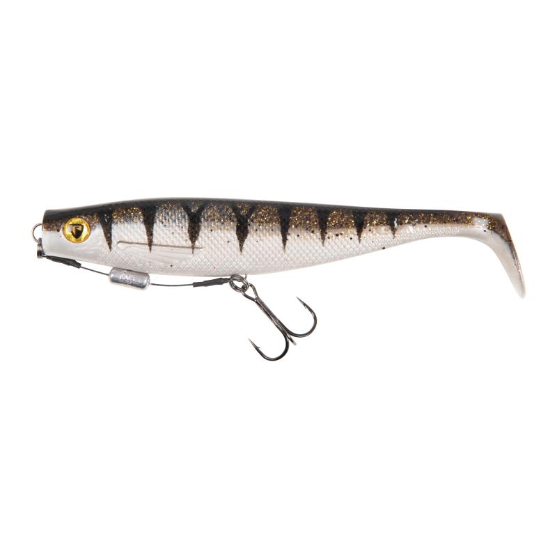 Fox Rage Pro Shad 14cm / 5.5" Loaded UV Glitter Perch