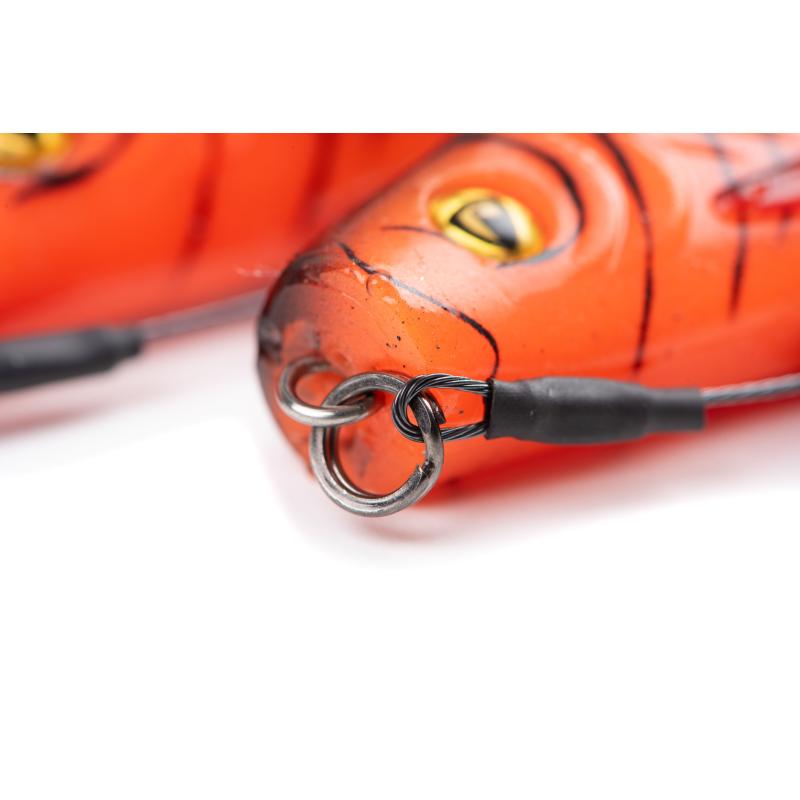 Fox Rage Pro Shad Jointed Loaded 14cm 5.5" UV Red Wake