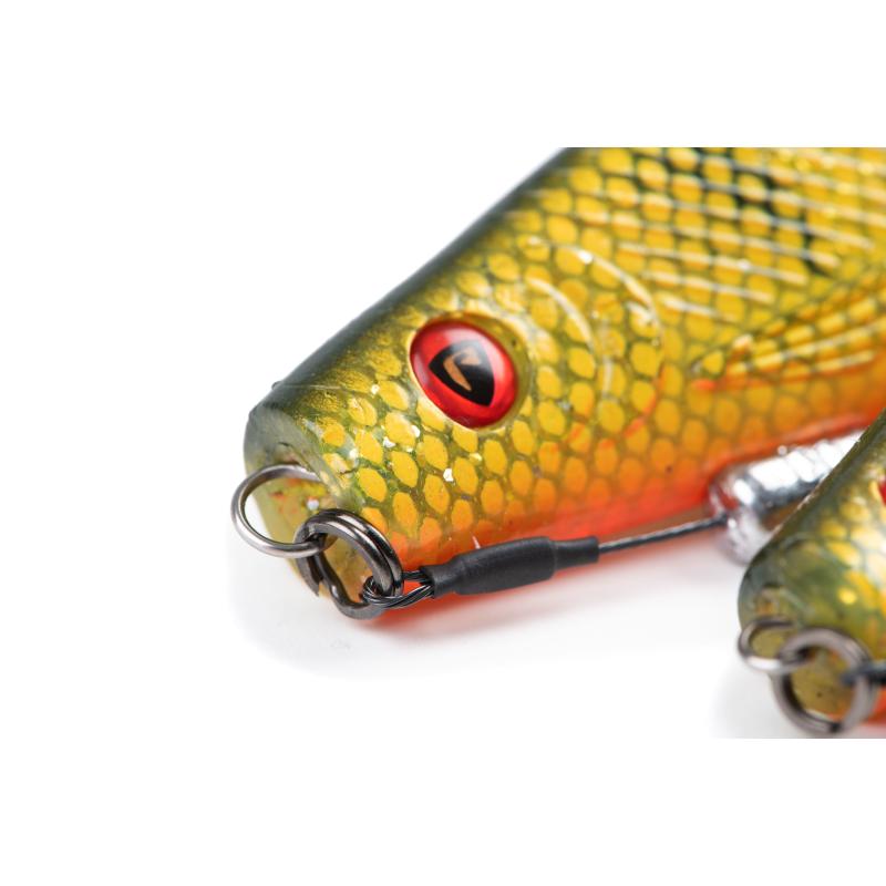 Fox Rage Pro Shad Jointed Loaded 18cm 7" UV Natural Perch