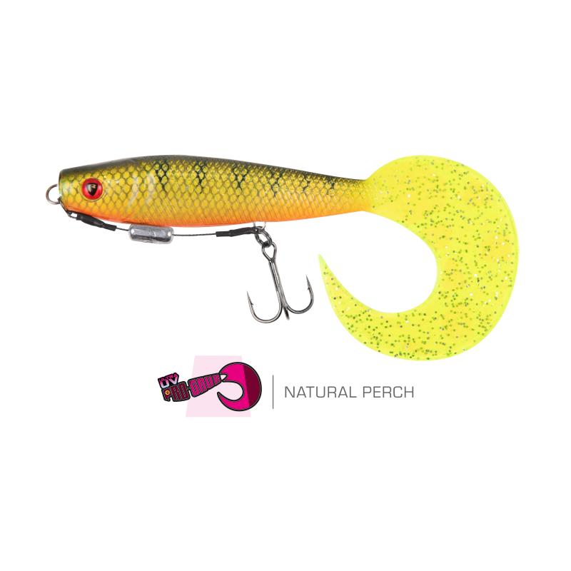 Fox Rage Pro Grub 12cm 4.7" Loaded Natural Perch