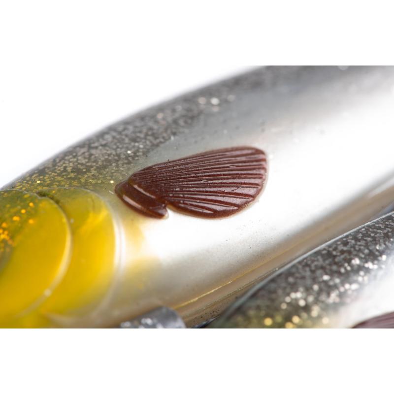Fox Rage Slick Eel 28cm/11" UV Silver Halo