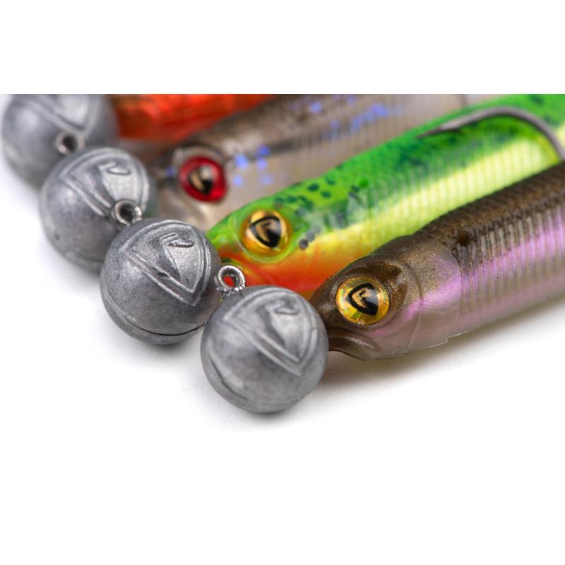Fox Rage Mini Tiddler Mixed Colour Pack Loaded 4pcs NP WS EF LT