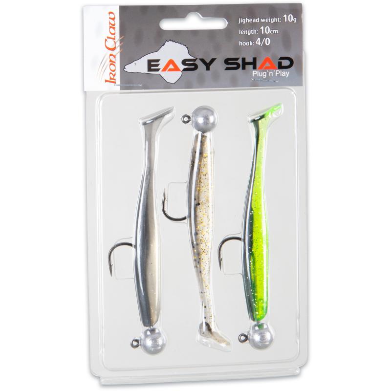 IRON CLAW Easy Shad PnP 10cm MIX 1