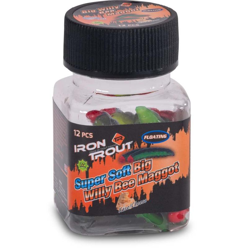 IRON TROUT Big Willy Super Soft Bee Maggot Cheese 42mm CT