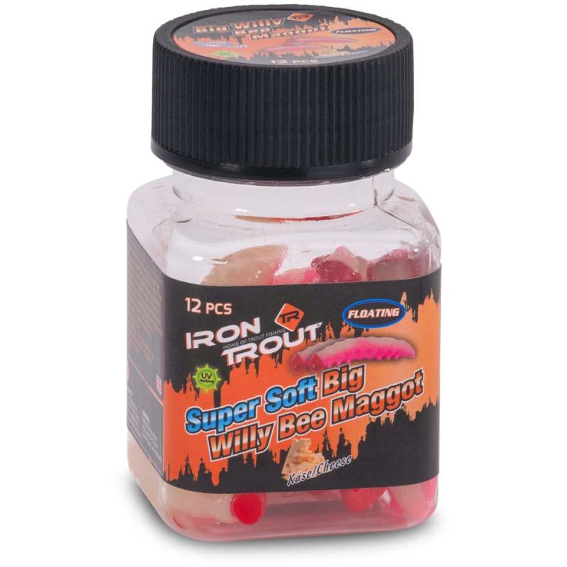 IRON TROUT Big Willy Super Soft Bee Maggot Cheese 42mm LL