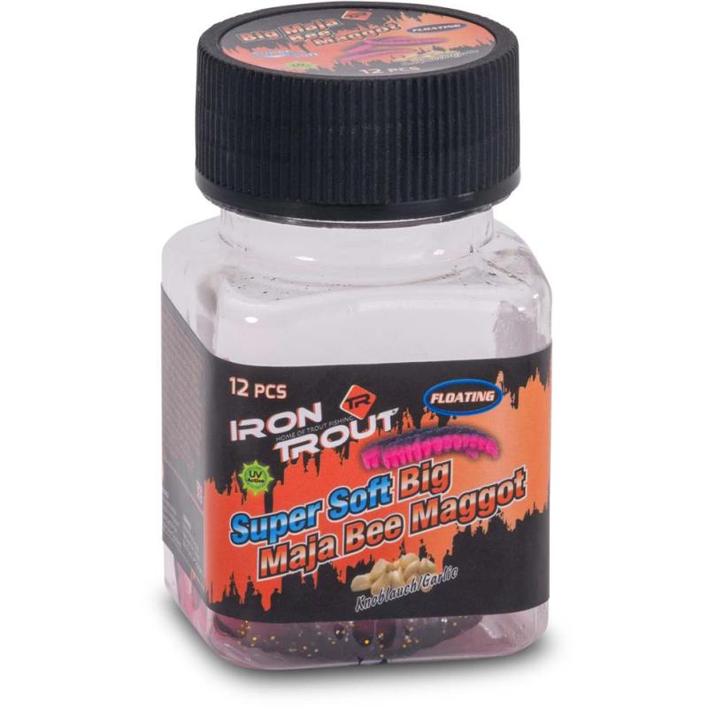 IRON TROUT Big Maja Bee Maggot Super Soft Knoblauch/Garlic 31mm PP