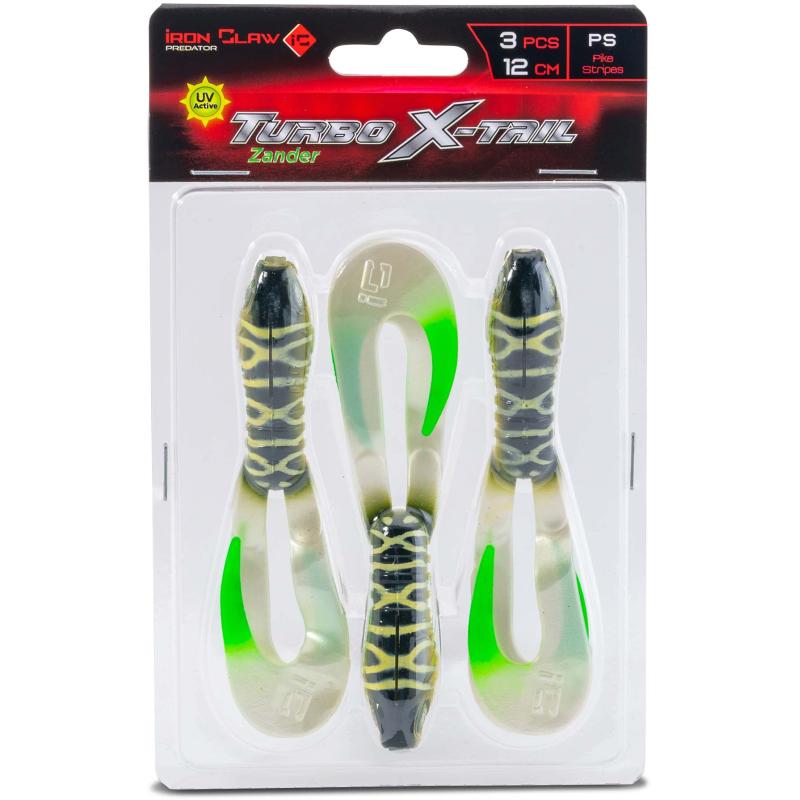 IRON CLAW Turbo X-Tail 3pcs. 12cm AP