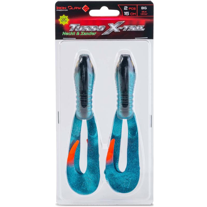 IRON CLAW Turbo X-Tail 2pcs. 15cm LW