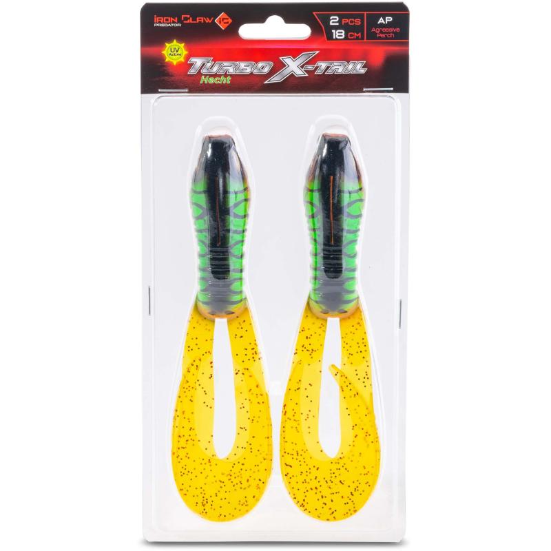 IRON CLAW Turbo X-Tail 2pcs. 18cm LW