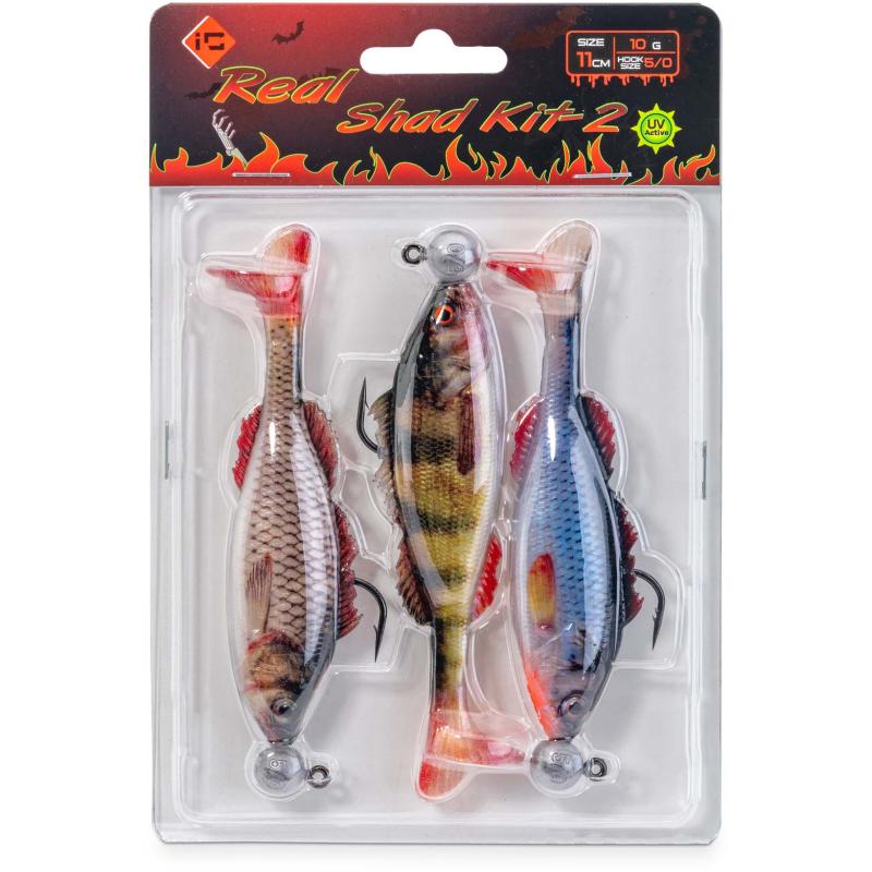 IRON CLAW Real Shad Kit-2 11cm/10g
