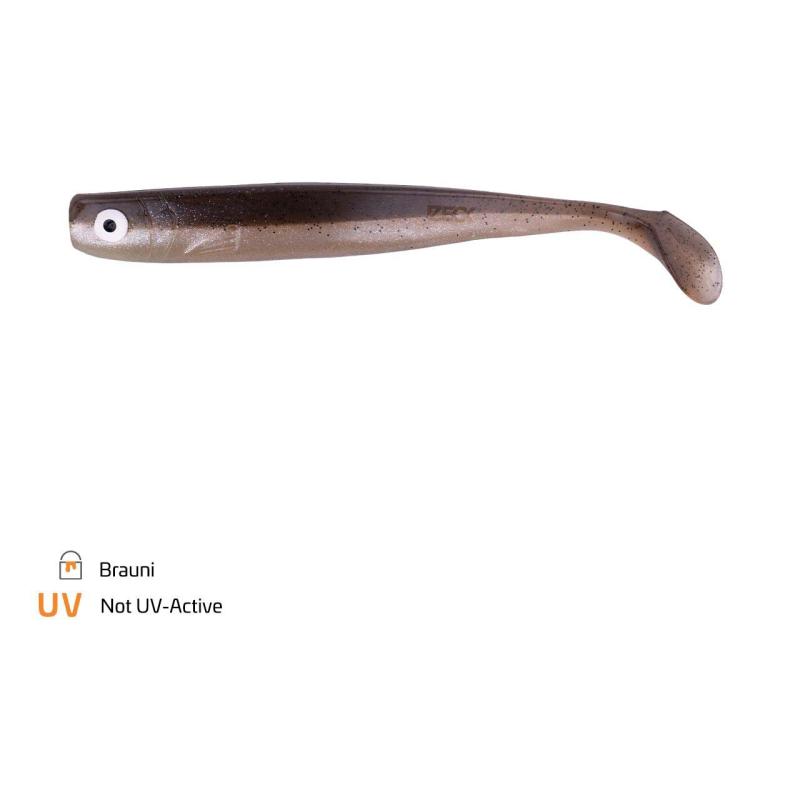 Zeck ZANDER Gummi 16cm Brauni 2 pcs