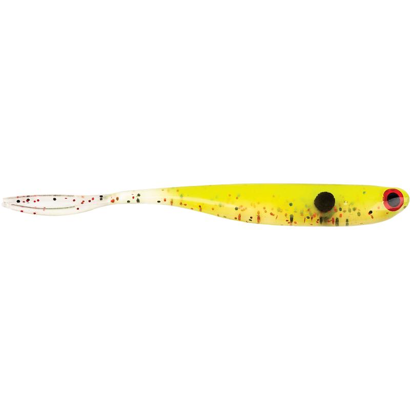 Berkley PowerBait Sneakminnow Speckled lime 7,5 cm 6Stk.