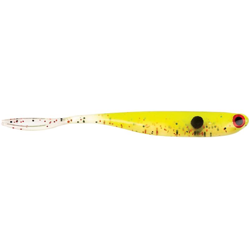 Berkley PowerBait Sneakminnow Speckled lime 11 cm 4Stk.