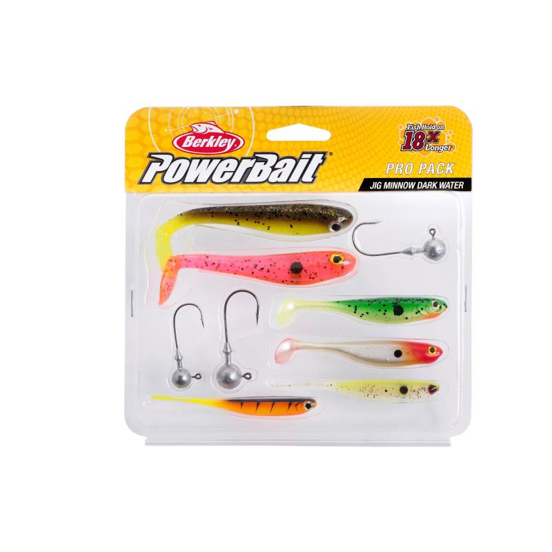 Berkley Pro Pack Jig Elritze dunkles Wasser Mix