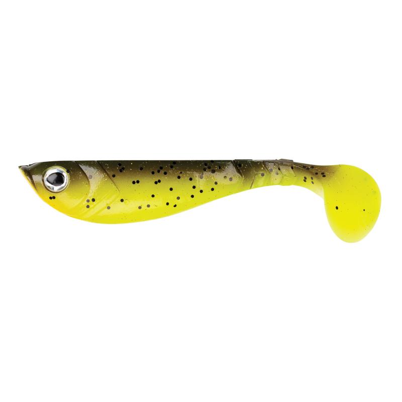 Berkley Pulse Shad 8Cm 4Pcs Brown Chartreuse