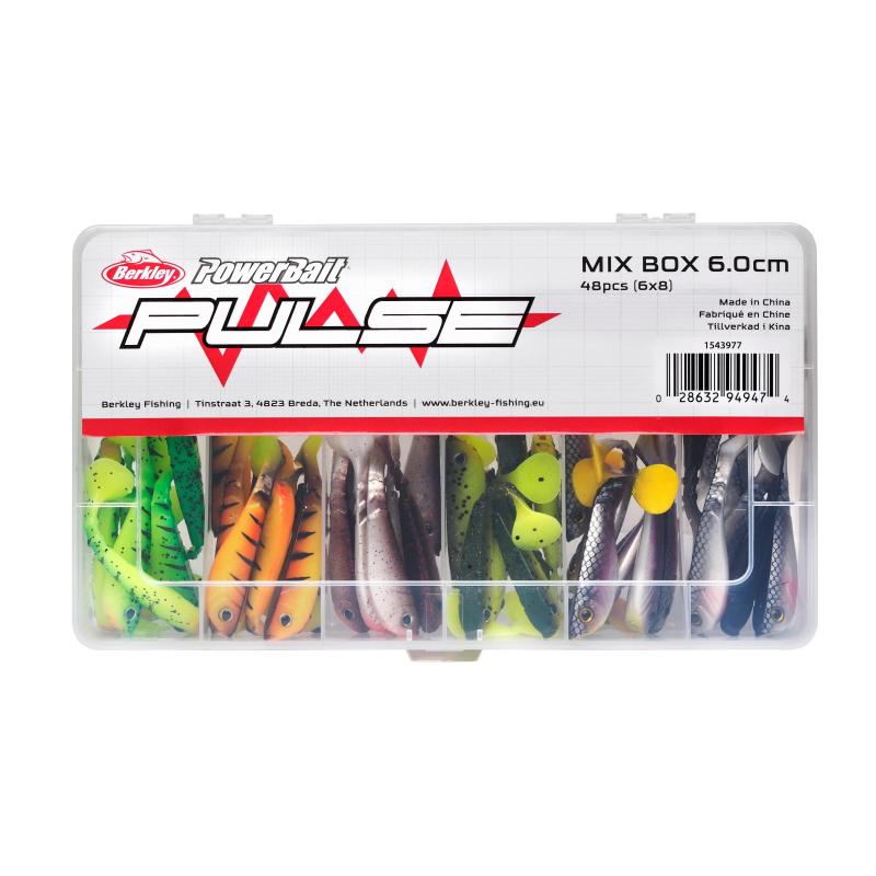 Berkley Pulse Shad Mixbox 6Cm 48Pcs