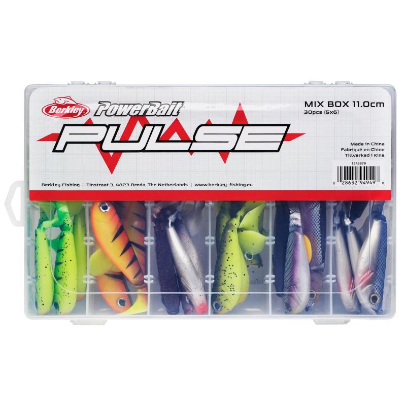 Berkley Pulse Shad Mixbox 11Cm 30Pcs
