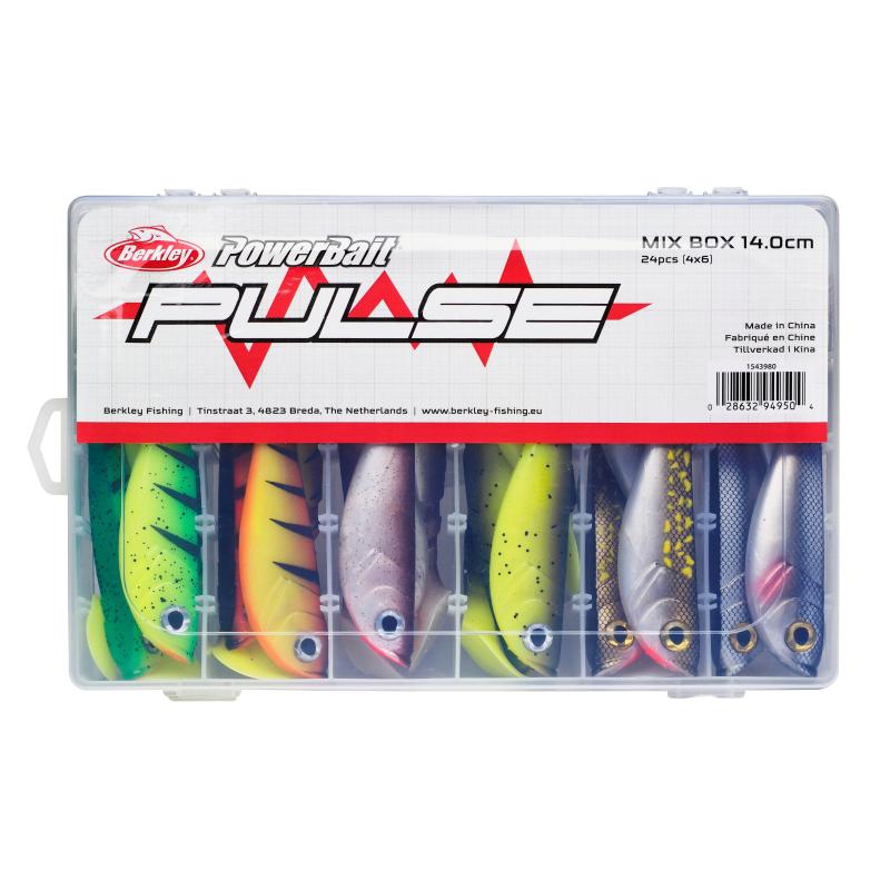 Berkley Pulse Shad Mixbox 14Cm 24Pcs