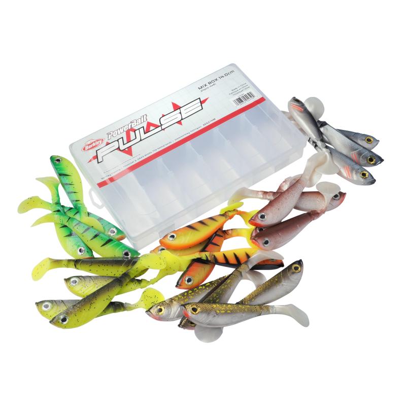 Berkley Pulse Shad Mixbox 14Cm 24Pcs