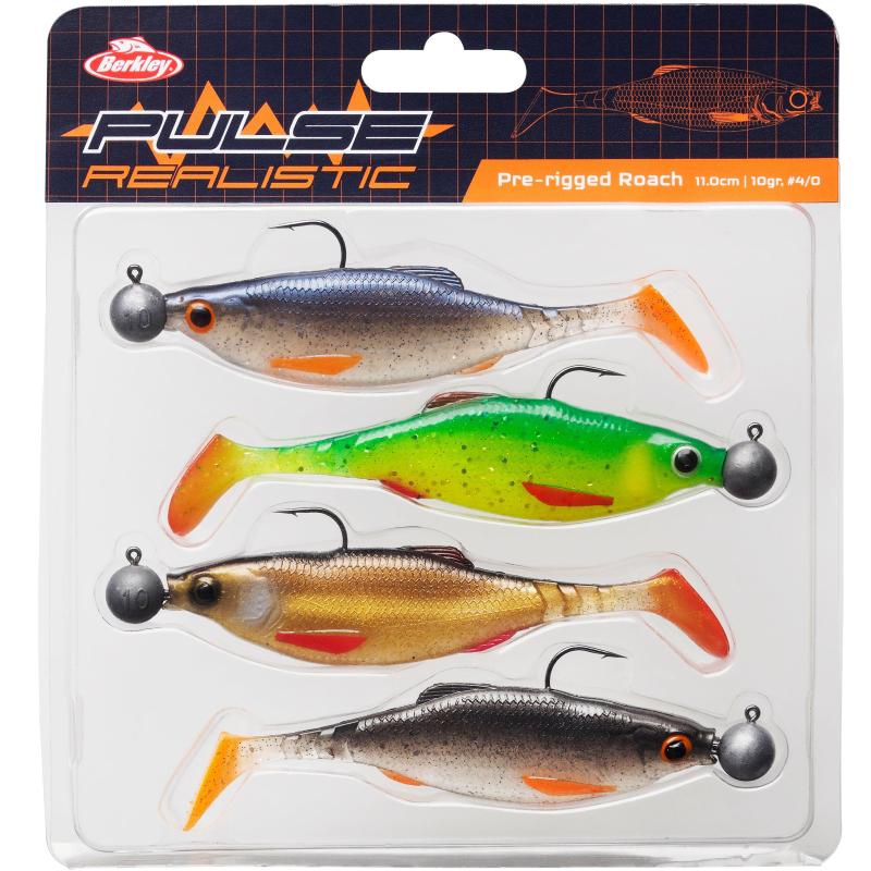 Berkley Pulse Realistic Roach 15Cm 4Pcs